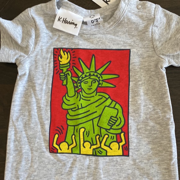 Cotton-On K. Haring Baby Romper - Picture 2 of 6